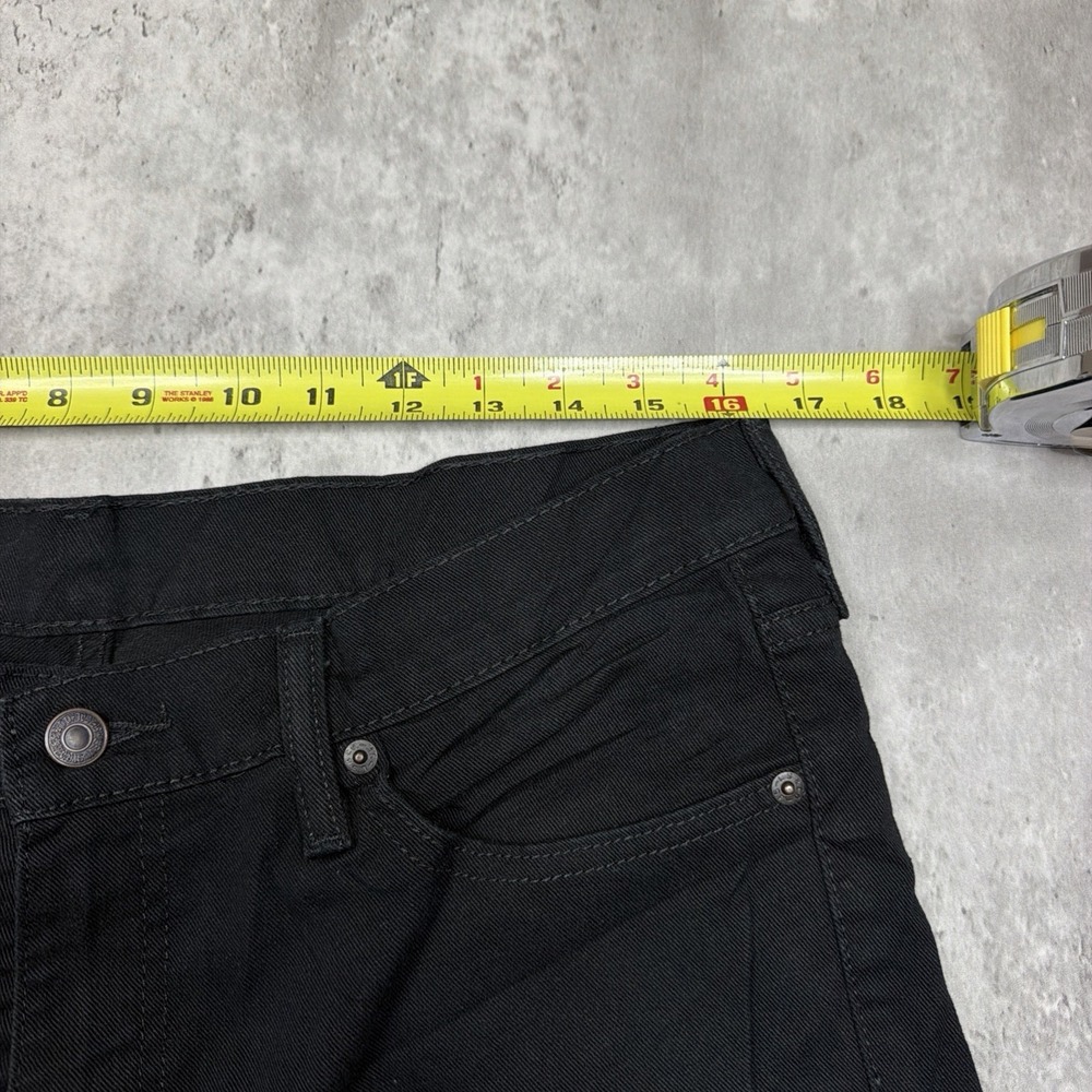 Levis 541 Athletic Fit Stretch Black Denim Jeans Mens Size 33 x 30 Workwear USA - Picture 6 of 12